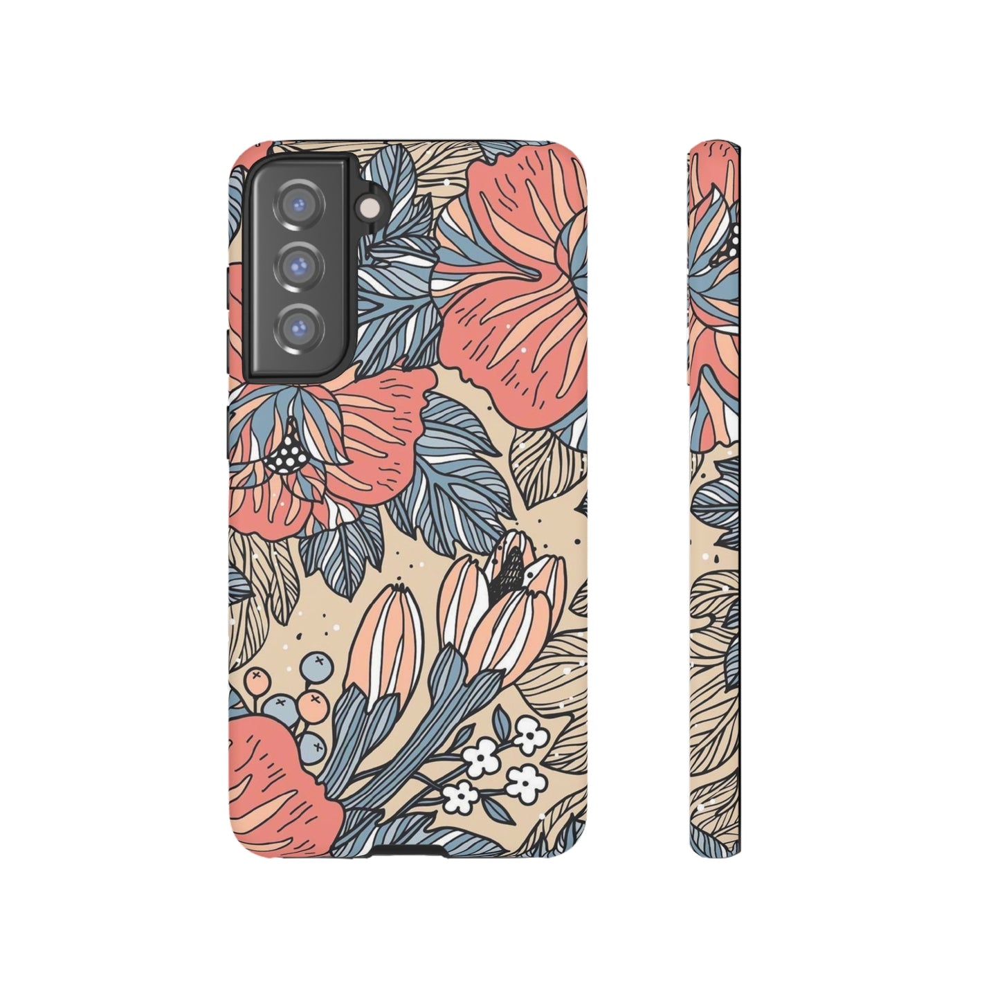 Floral Phone case, for Samsung & Google phone/Tough Cases/ Floral collection