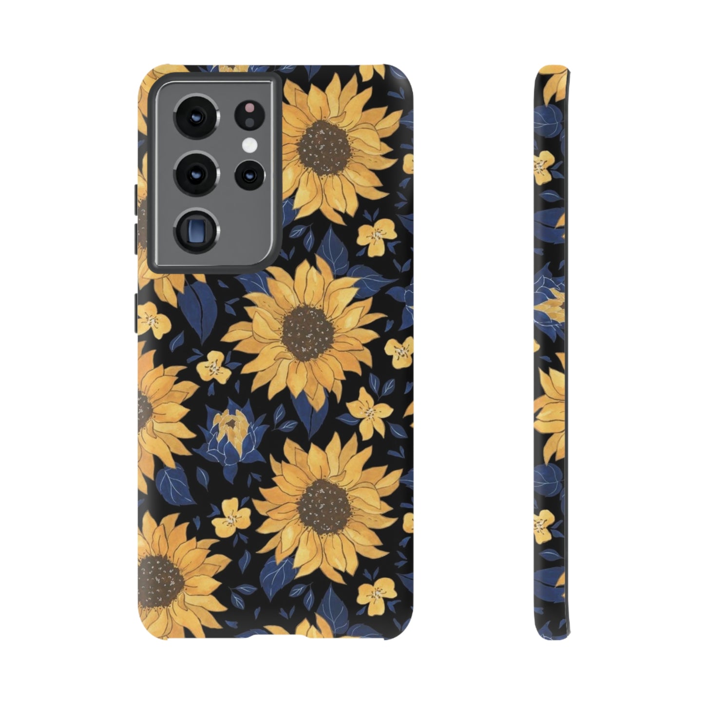 Sunflower phone case/ for Samsung & Google phones/ Floral collection/ Tough Phone Cases