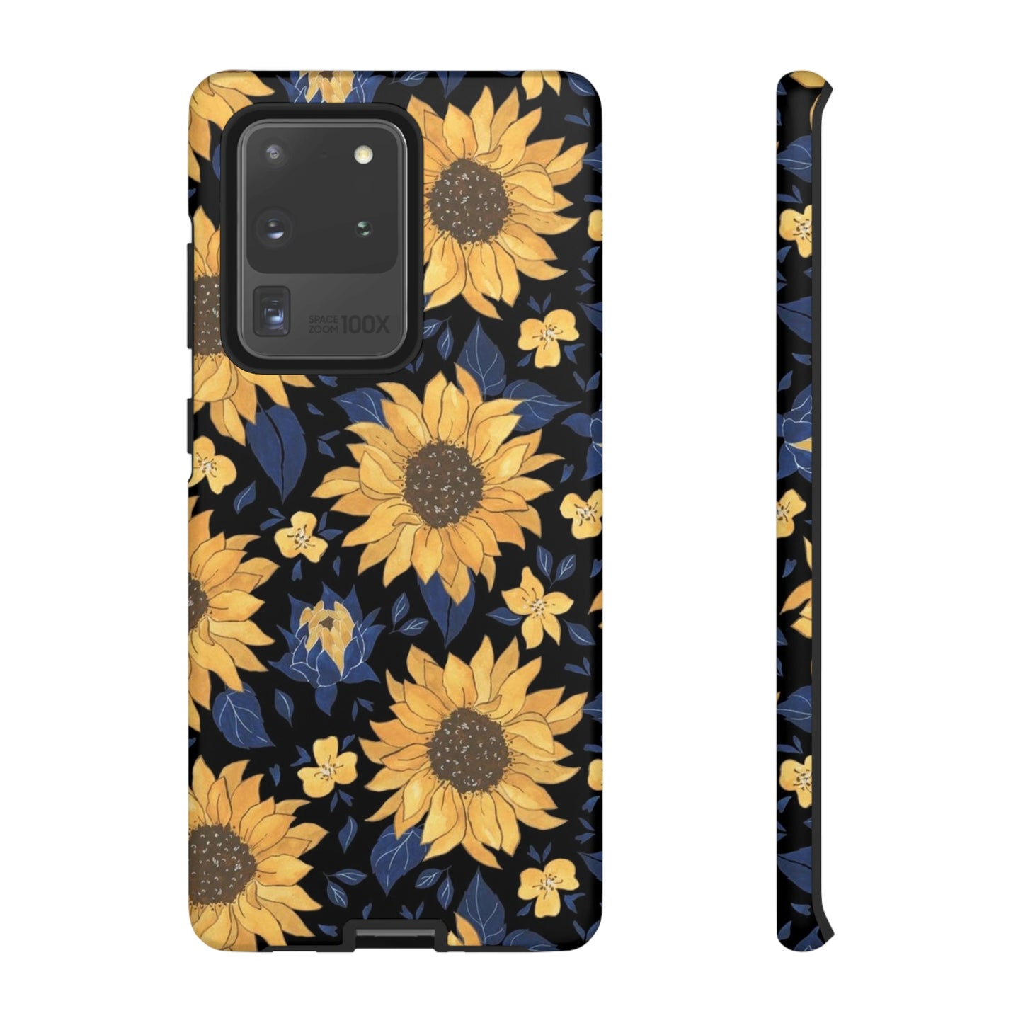 Sunflower phone case/ for Samsung & Google phones/ Floral collection/ Tough Phone Cases