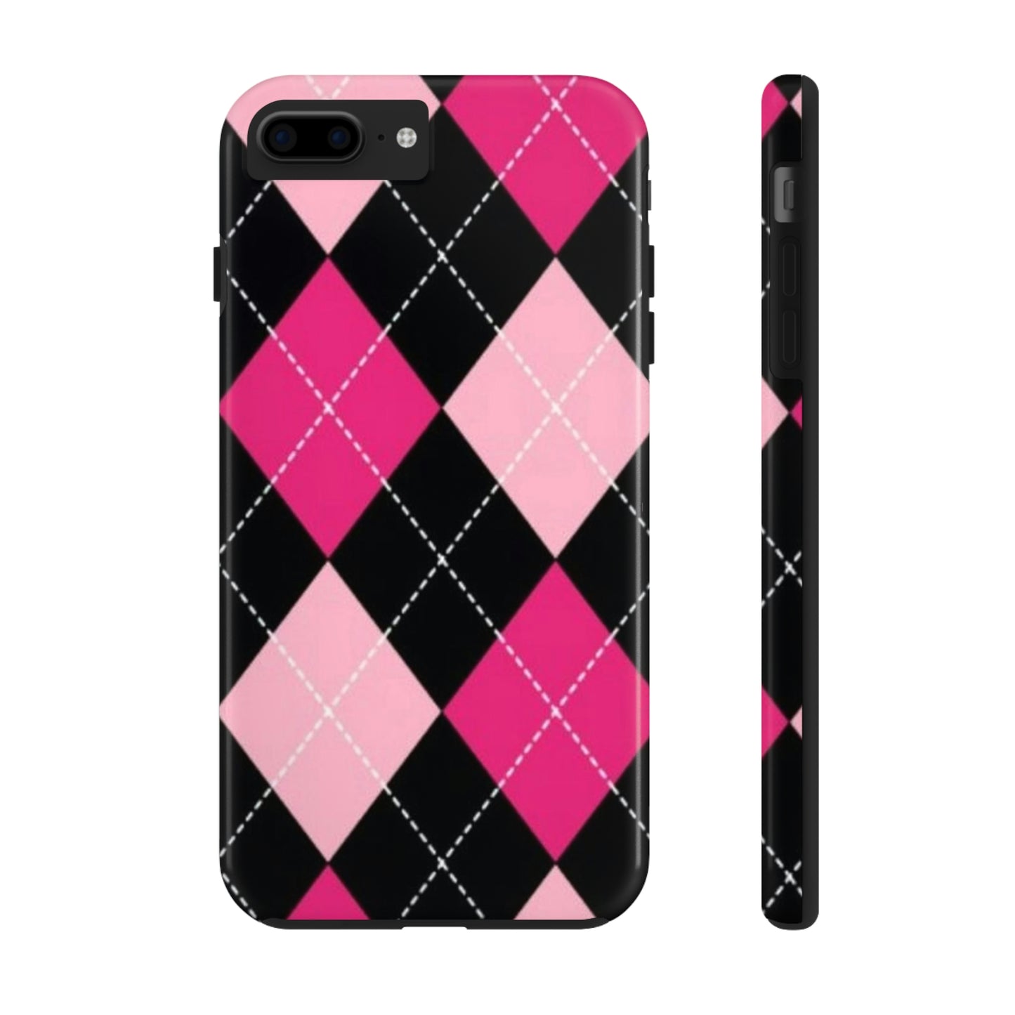 Pink Diamond phone case/ for iPhone/ plaid collection/ Tough Phone Cases