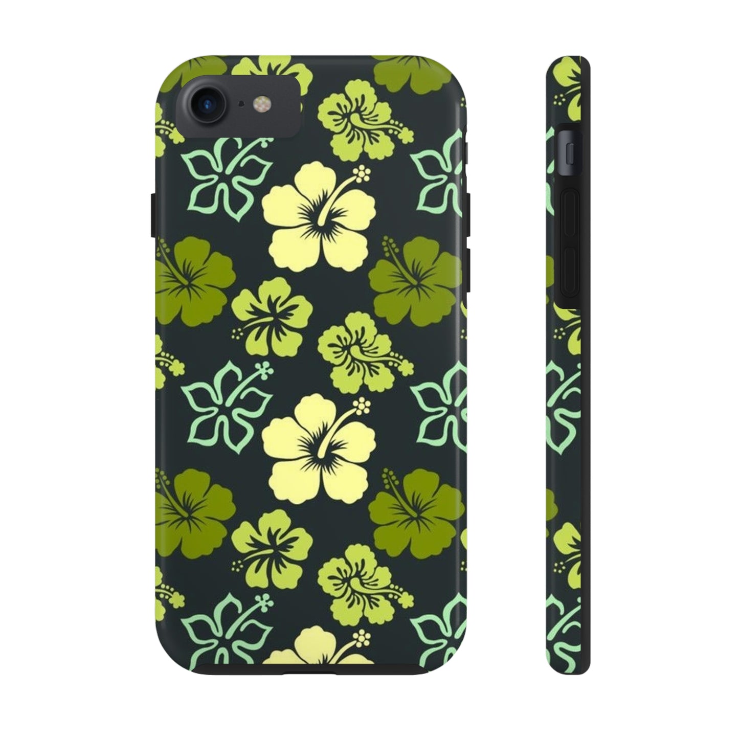 Green Hawaiian phone case for iPhone / summer collection Tough Phone Cases, Case-Mate